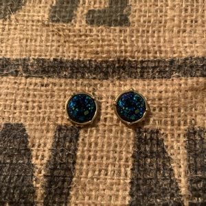 Druzy studs